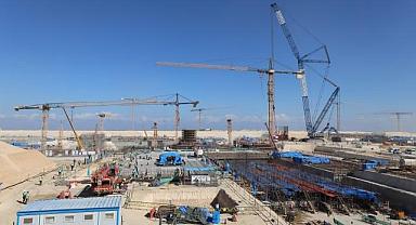 Mısır - Nükleer Santralin 4. Ünitesi Kor Tutucusunun Montajına Başlandı!