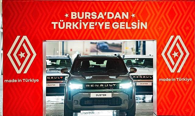 Yeni Renault Duster&#039;in üretimi BURSA&#039;da başladı!