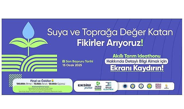 Eksim Pulse Akıllı Tarım Ideathonu&#039;na Başvuruları  Açıldı