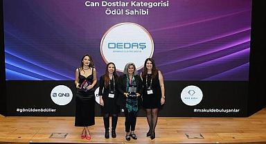 Elektrik dağıtım şirketi OEDAŞ - Gönüllü çalışmaları ödül aldı!