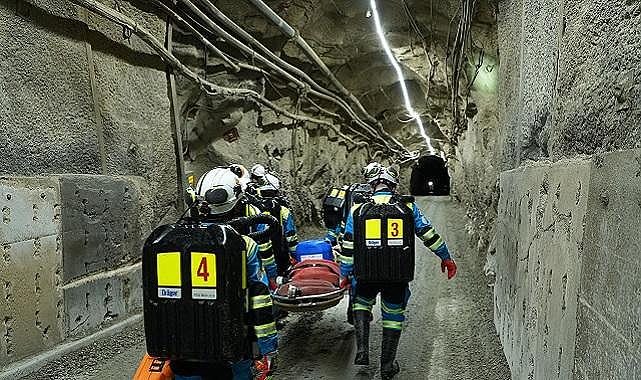 ENERJİ Bakanlığı ve TÜPRAG &#039;&#039;olası maden KAZALARINA önlem için tatbikat yaptı!