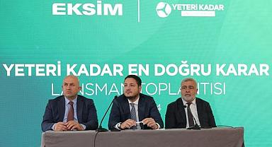 ''ENERJİ ve GIDA'' sektörlerinde faaliyet gösteren Eksim Holding 'kampanyasını' tanıttı!
