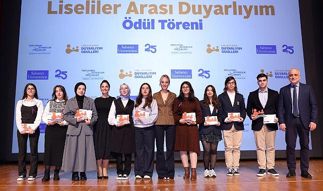 Sabancı Üniversitesi &quot;Kazanan Projeler&quot; - &quot;Enerji Bilinci: Daha Azla Daha Fazlasını Yapmak&quot;
