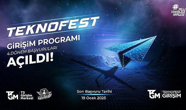 TEKNOFEST Girişim Programı 4. Dönem Başvuruları Başlıyor!
