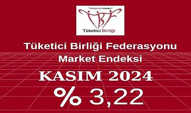 Tüketici Birliği Federasyonu - Kasım ayı market enflasyonunu açıkladı