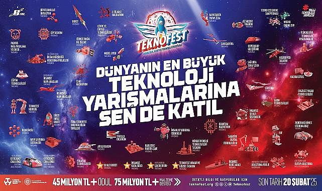 2025 Teknoloji Yarışmaları Başvuruları Başladı - TEKNOFEST!