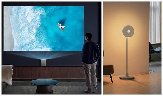 Aydınlatma ve hoparlörü birleştiren çok işlevli 3&#039;ü 1 arada projektörünü tanıttı