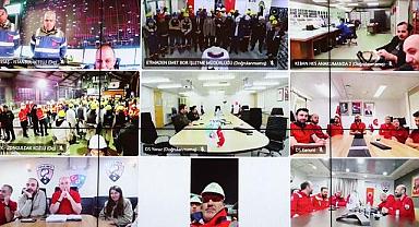 Enerji Bakanı Bayraktar ''2025 yılı ilk saatlerinde'' ENERJİ ve MADEN çalışanlarıyla!