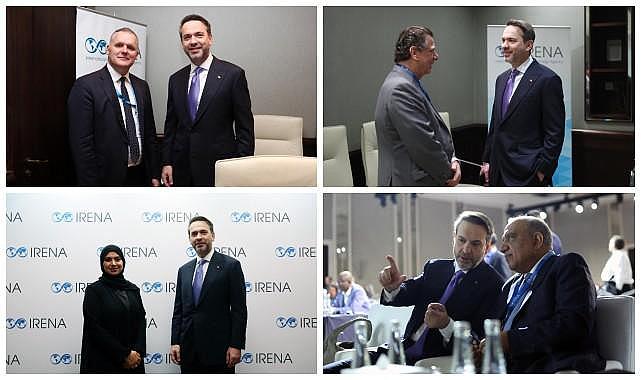Enerji Bakanı Bayraktar - IRENA 15. Genel Kurulu’nda…