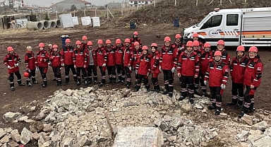 OEDAŞ arama kurtarma ekibi AFAD'dan sertifika aldı!