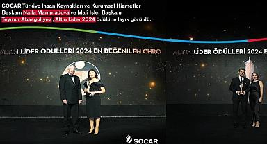 SOCAR Türkiye'ye ödül!