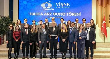 Borsa İstanbul'da gong Vişne Madencilik için çaldı!