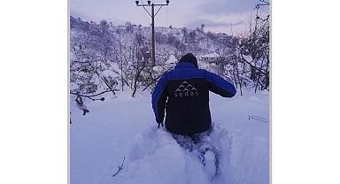 Elektrik ARIZA  Ekipleri ''zorlu KIŞ şartlarında ...''