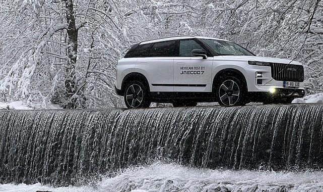 JAECOO 7 zorlu kış koşullarında…