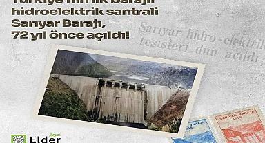Türkiye’nin ilk barajlı hidroelektrik santrali - ELDER hazırladı!
