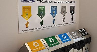 Elektrik dağıtım şirketi OEDAŞ ''8,7 ton atığı'' ekonomiye kazandırdı!