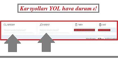 Yol hava durumu 'Karayolları hava tahmin sistemini biliyor musunuz?