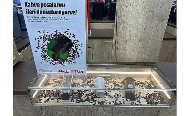 MediaMarkt &#039;&#039;kahve posalarını ileri dönüşüm teknolojisiyle&#039;&#039; döngüsel ekonomiye kazandırıyor!