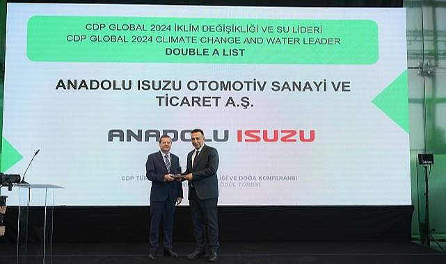 Anadolu Isuzu &#039;&#039;CDP İklim Değişikliği ve Doğa Raporu’nda ...&#039;&#039;
