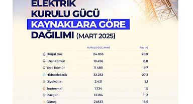 Elektrikte Kurulu Güç 118 Bin Megavatı Aştı