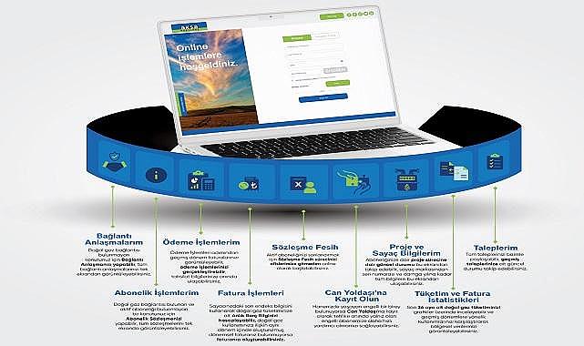 Aksa Doğalgaz &#039;&#039;ONLİNE İşlemler Kanalını Yeniledi&#039;&#039;