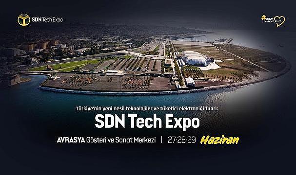 Enerji ve Tabii Kaynaklar Bakanı Alparslan Bayraktar SDN Tech Expo fuarı...