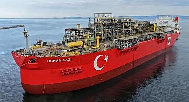 Türkiye'nin ilk yüzer doğal gaz üretim gemisi ''Osman Gazi'' sigortalandı!