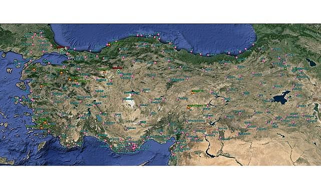 Türkiye&#039;nin &#039;&#039;Radyasyon İzleme ve Uyarı Sistemi&#039;&#039; var mı?