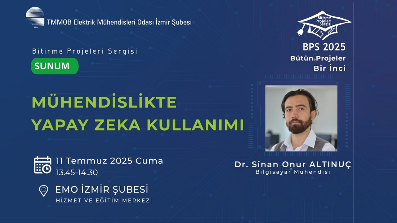 Enerji Takvimi &#039;&#039;EMO İzmir Bitirme Projeleri Sergisi&#039;&#039;