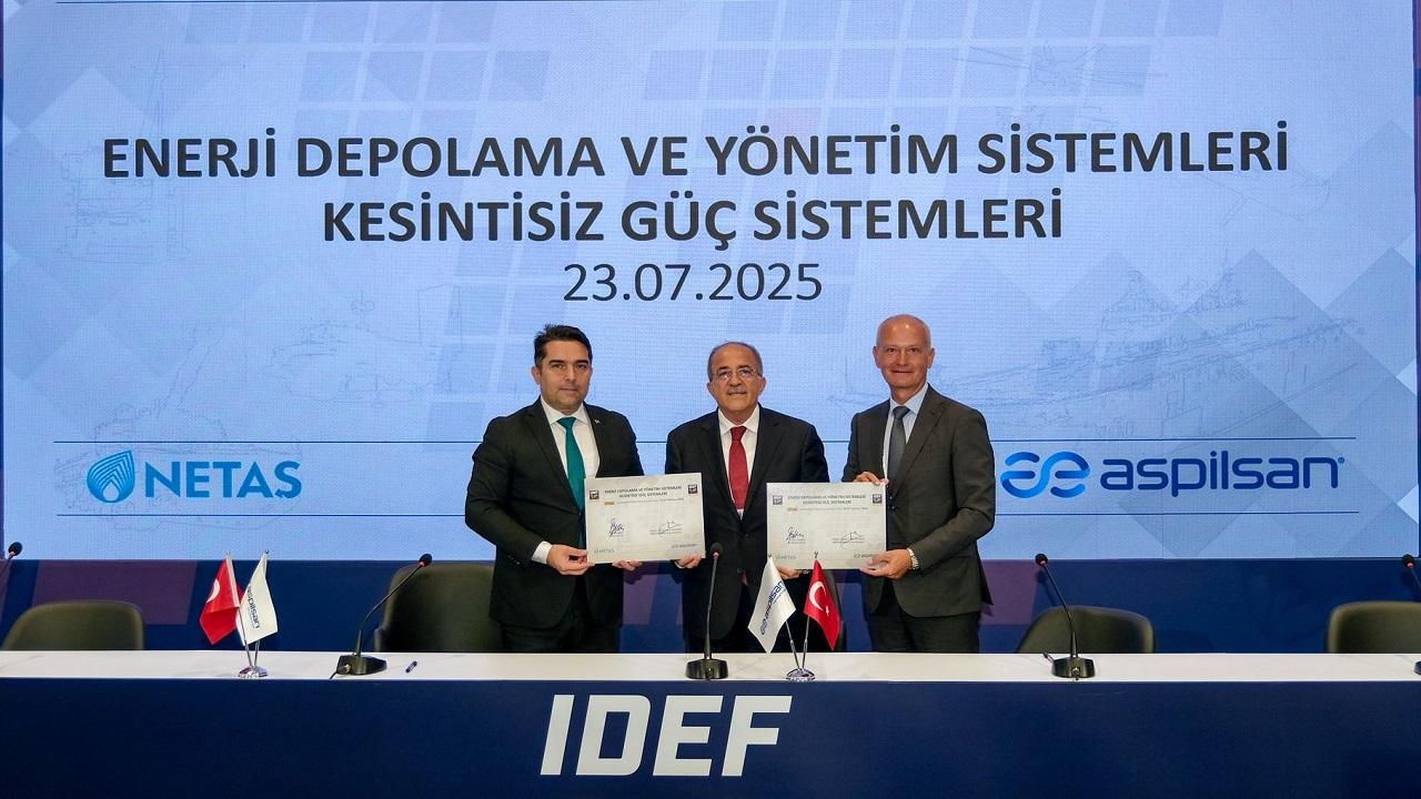 Netaş ve ASPİLSAN &#039;Enerji İş Birliği&#039; yaptı