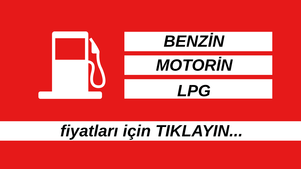 Güncel AKARYAKIT - LPG fiyatları için tıklayın!