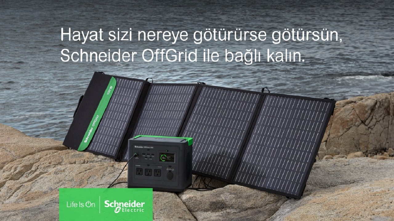 Schneider Electric &#039;Taşınabilir güç sistemini tanıttı&#039;