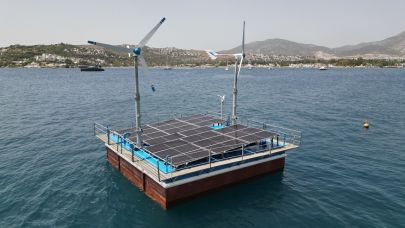 'Güneş ve rüzgar enerjisiyle çalışan 'YÜZER arıtma sistemi'