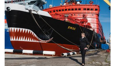 Dünyada ilk - NÜKLEER Buzkıran Gemisi'ne ilk kadın kaptan!