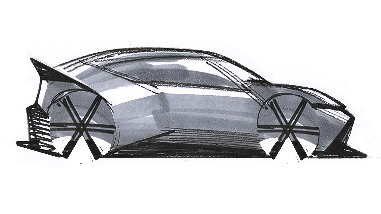 Hyundai &#039;&#039;Concept THREE&#039;nin&#039;&#039; ilk çizimini paylaştı...