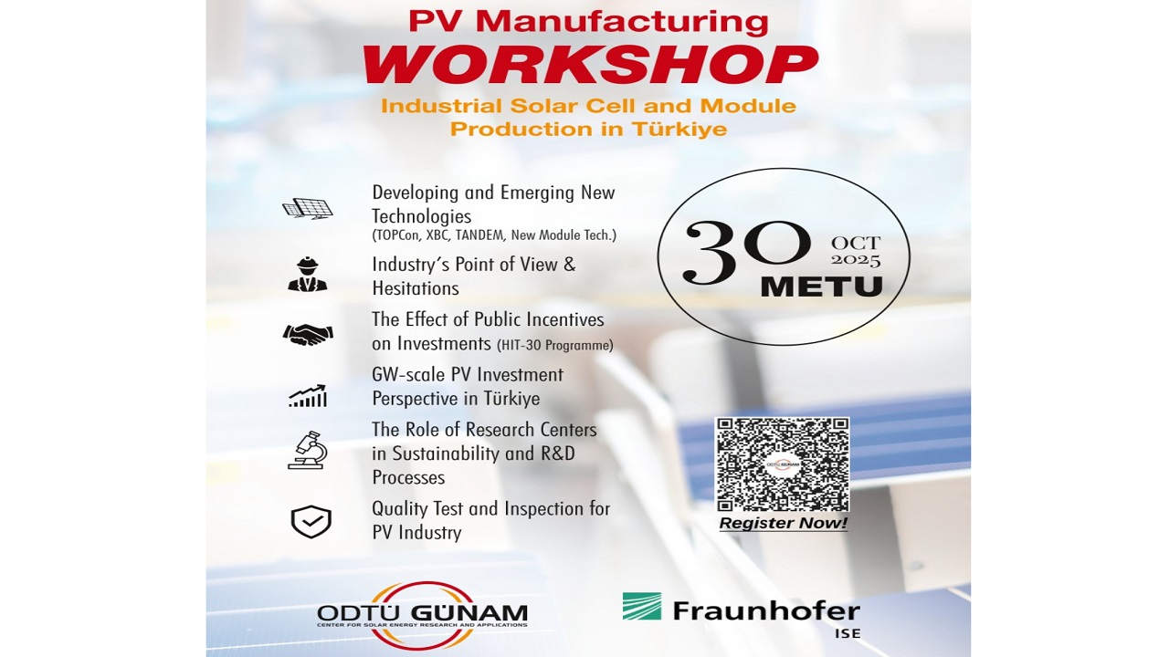 “Industrial Solar Cell and Module Production in Türkiye”