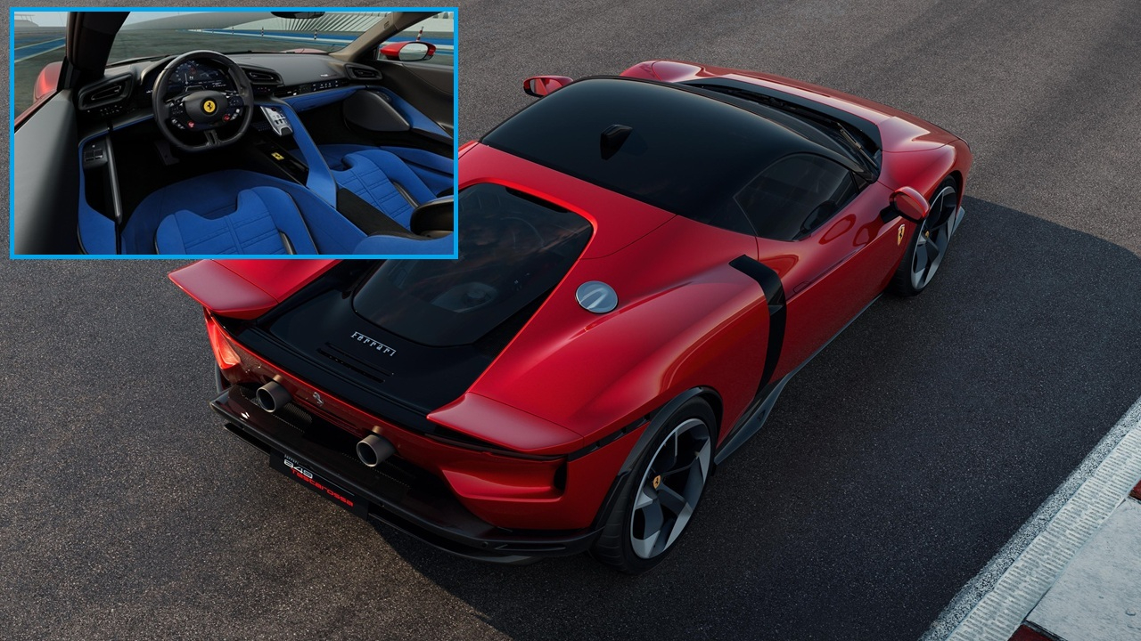 Ferrari YENİ modelini tanıttı &#039;220 beygirlik 3 farklı elektrik motor&#039;