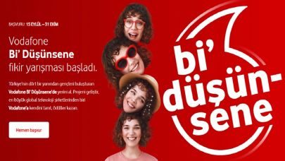 Vodafone’un “Bi’ Düşünsene” fikir yarışması ''PARA ödüllü''