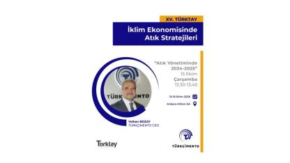 15. TÜRKTAY Zirvesi: “İklim Ekonomisinde Atık Stratejileri”