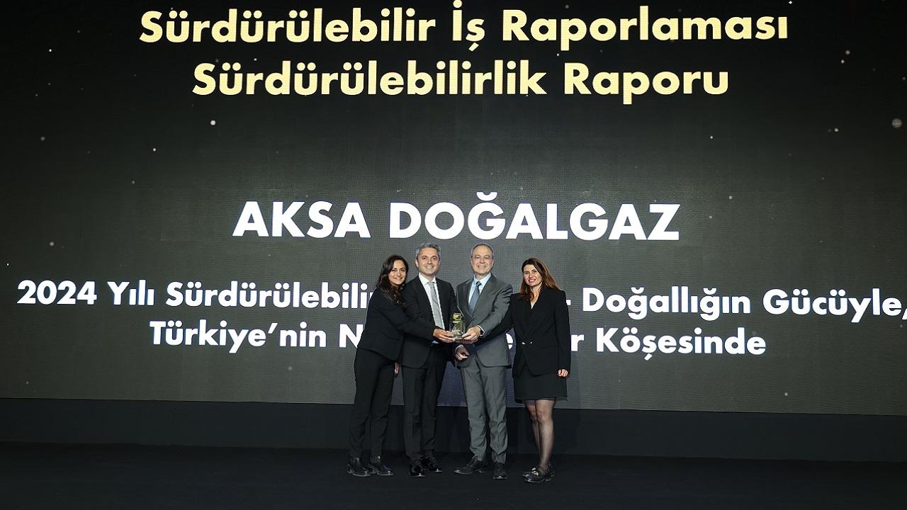 Aksa Doğalgaz ÖDÜL aldı!