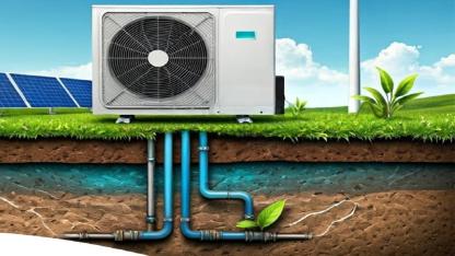'Isıtma, soğutma ve sıcak suyu' tek sistemde - Isı pompası!