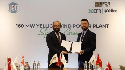 Sivas rüzgar enerjisi 'YEO Teknoloji-Efor Holding anlaşması'