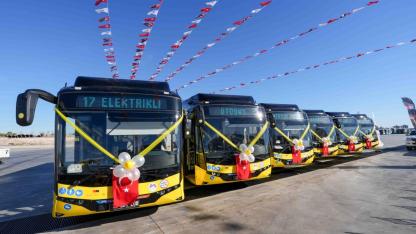 12 metrelik ELEKTRİLİ otobüsler Mersin’de!