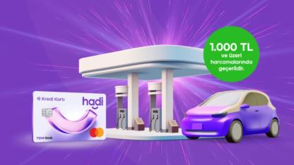 Akaryakıt ve elektrikli şarj istasyonlarında yüzde 5 iade