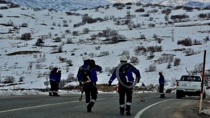 Zorlu Kış Şartlarında KESİNTİSİZ elektrik için sahada!
