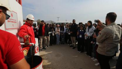 Gabar Petrol Sahası ''Türkiye’nin öğrencilerini ağırladı''