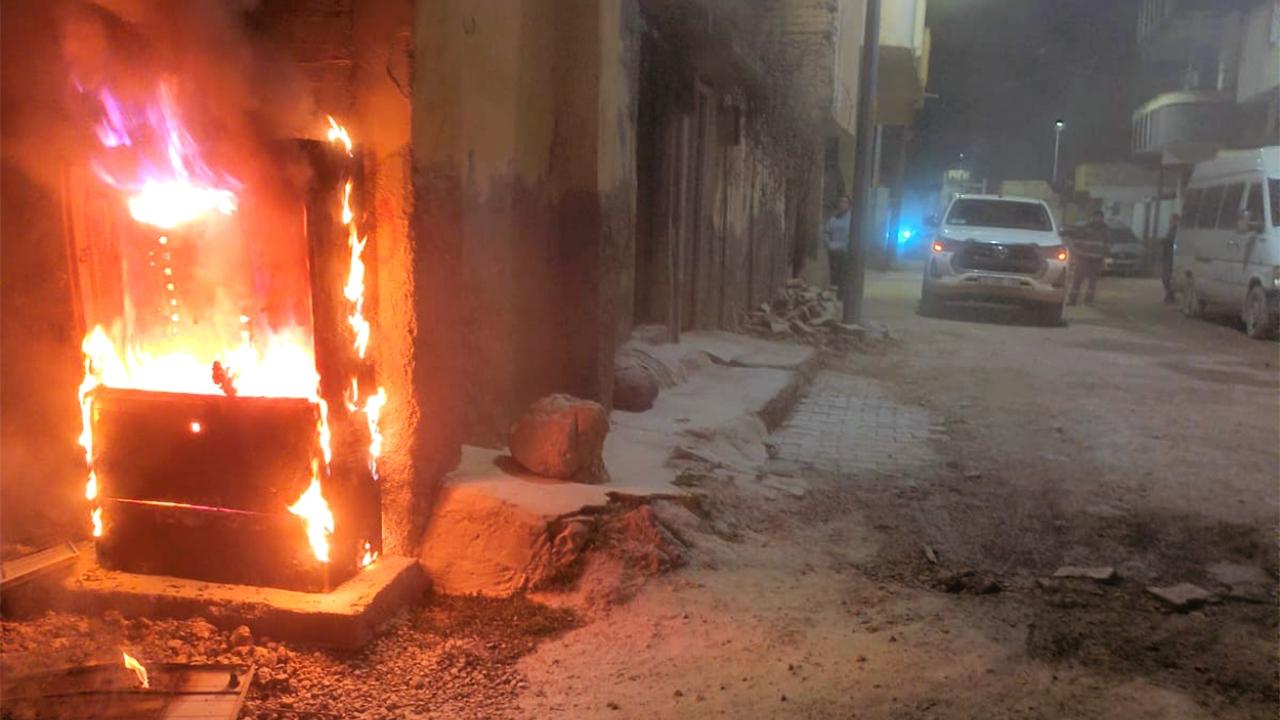 Kaçak elektrik patlaması “Panolar kullanılamaz hale geldi”