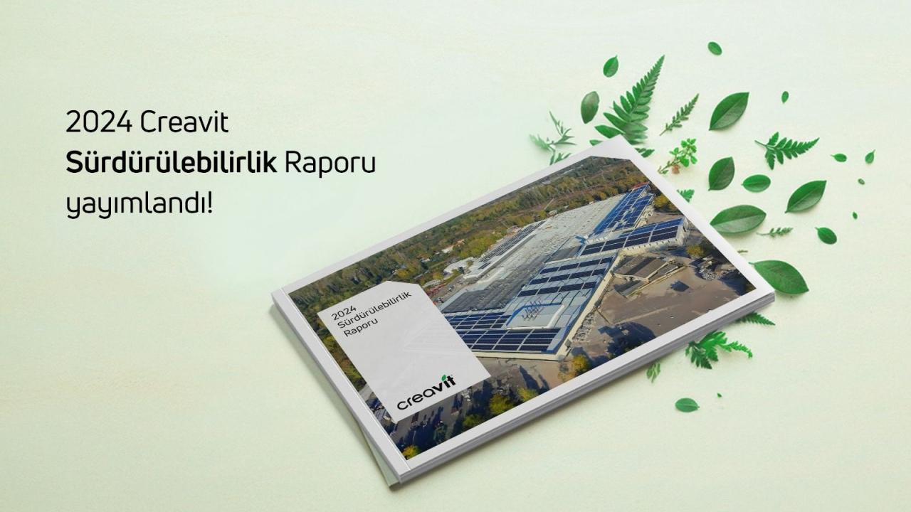 Creavit 2024 Sürdürülebilirlik Raporu’nu yayımladı!