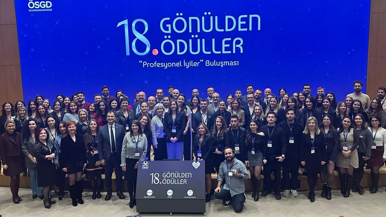 Enerji şirketleri de var 'Özel Sektör Gönüllüleri Derneği' ödülleri!