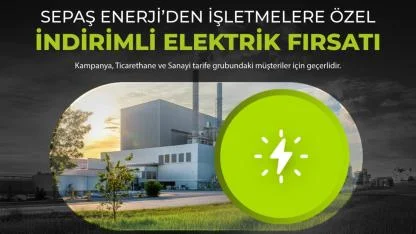 İşletmelere özel İNDİRİMLİ elektrik!